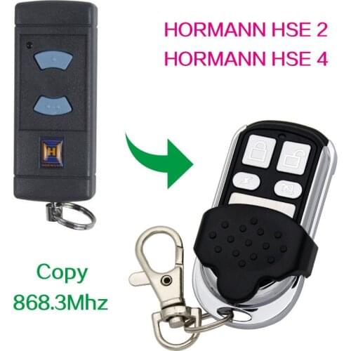 Copy Hormann HSE2 Hormann HSE4 Remote Control 868.3mhz Gate Garage Door Learning Hormann HSE2 HSE4 Remote Control Duplicator 868