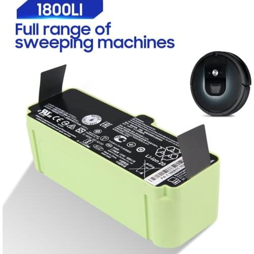 Original Replacement Battery For iRobot Roomba 655 690 595 650 980 780 805 88 860 880 890 655 615 620 960 964 1800LI Genuine