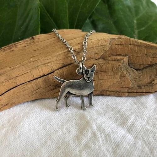 Bull Terrier Pendant necklace for women dog jewelry trendy Pet necklace Gift
