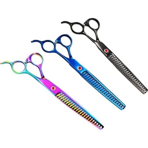 8 Inch Japanese Stainless Steel 9CR Professional Haircut 23 Teeth Pets Dog Grooming Hairdressing Scissor