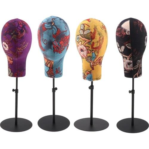 Detachable Hat Hair Wig Making Holder Display Stand Mannequin Head for Salon