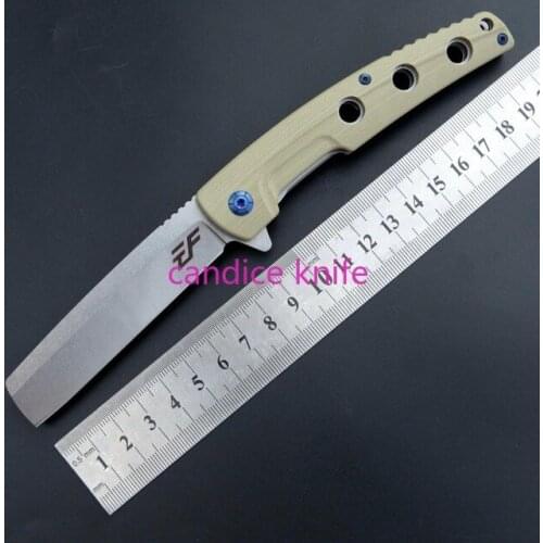 EF941 Folding Knife Razor Blade D2 Steel G10 Survival Portable Hunting Camping Hiking Tactical EDC Outdoor Tool