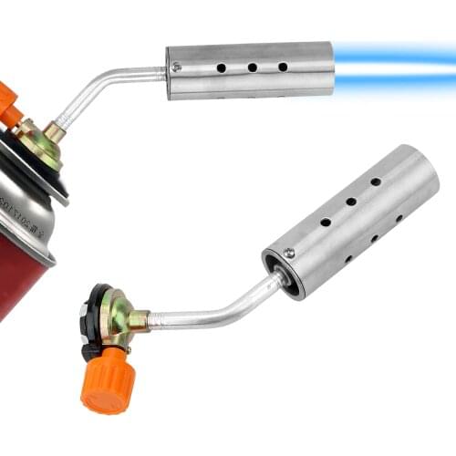 Butane Gas Blow Torch Outdoor Camping BBQ Tool Portable 816 Flame Gun Flamethrower Burner Welding Torch