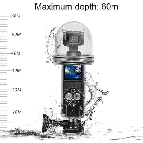 Universal Diving Shell For DJI Osmo Pocket Waterproof Protective Cover Storage Case Accessories For Swimming Underwater Photo