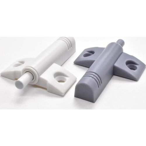 High Quality Gray White Kitchen Cabinet Door Stop Drawer Soft Quiet Close Closer Damper Buffers With Screws