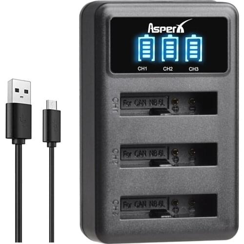 NB 6L Battery NB-6LH NB-6L Battery Charger for Canon PowerShot S90 SD770 D10 D20 D30 S95 SX260 SX280 SX540 SX700 SX710 HS 85IS