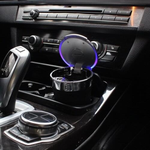 Livin car ashtray LED car home dual purpose LED ashtray gift Y89