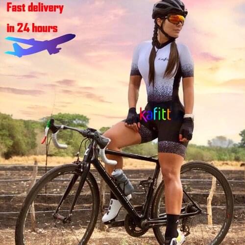 2021Kafitt Women‘s Professional Triathlon Suit Clothes Cycling Skinsuits Body Maillot Ropa Ciclismo Rompers Jumpsuit Kits Summer