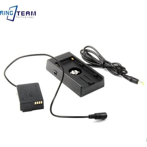 7.2V Lndicator Light Of Digital Camera NP-F970 F750 F550 Battery Holder Gusset DC4017 + Panasonic DCC8 Dummy Battery GX8 G81 G80