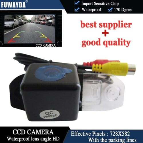 FUWAYDA CAR REARVIEW REVERSE BACK CCD/170 DEGREE/WATERPROOF/WITH REFERENCE LINE CAMERA FOR VOLVO SL40 SL80 XC60 XC90 S40 S80 C70