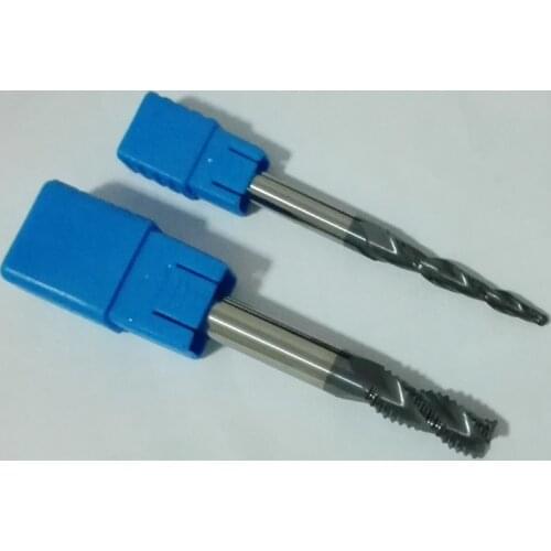 Free shipping 49pcs Tapered Ball nose and Flat endmills CNC solid carbide milling tools cutters HRC55