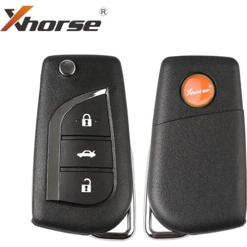 Xhorse XNTO00EN For Toyota Type Wireless Universal Remote Key 3 Buttons 1Piece