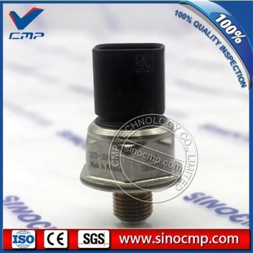 SINOCMP 320-3064 Oil Diesel Common Rail Pressure Sensor
