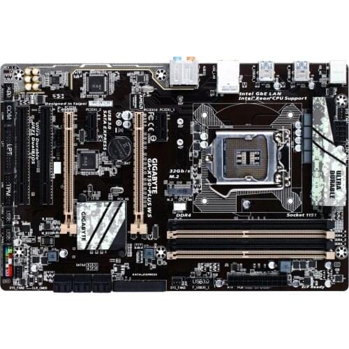 For Gigabyte GA-X150-PLUS WS X150-PLUS WS 1151 C232 Workstation Board DDR4