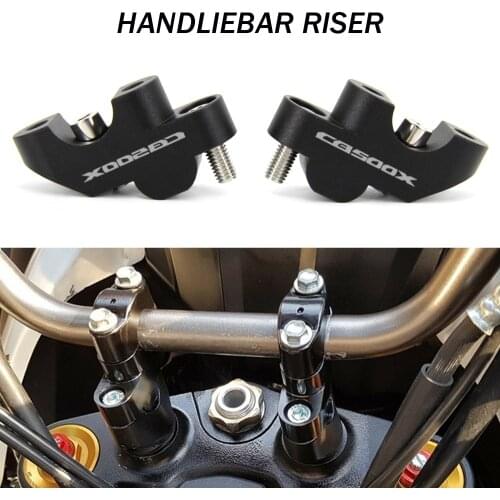 For Honda NC750S NC750X DCT CB300F CB400F CB500X CB500F NC700S NC700X CB 500 X 22mm 7/8" Handlebar Riser Fat Bar Mount Risers