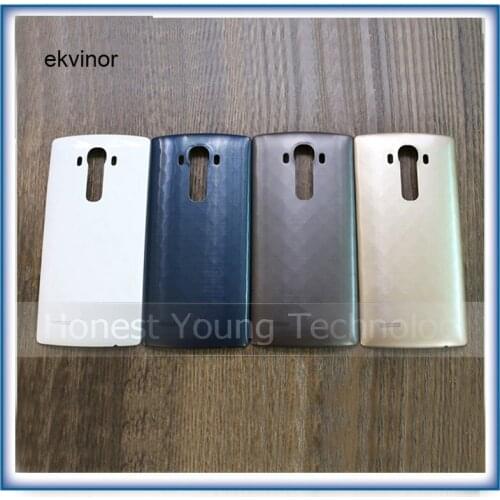 10pcs Ekvinor Original New Back Cover Case Replacment for LG G4 H815 Battery Cover Rear Housing with NFC