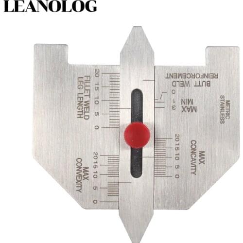 Welding Tools Automatic Welding Guage adjustable Fillet Weld Gage Metric Gauge Measuring Ruler