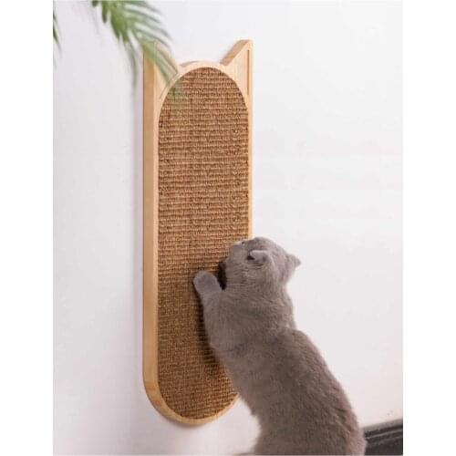 Wall Mountable Cat Scratching Board Scratching pad large Cats Kittens Scratching Board with bottom Suction Cup