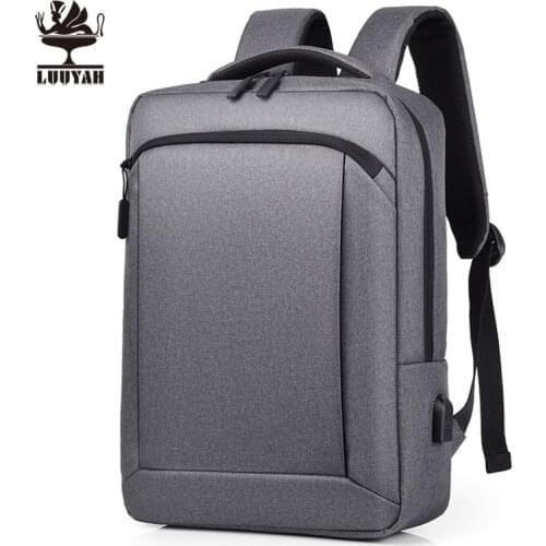 LUUYAH Men's Laptop Backpacks