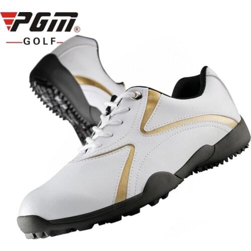 2020 Pgm Mens Golf Shoes Sports Breathable Mesh Sneakers Male Spikeless Non-skid Sports Golf Sneakers For Mens AA10094