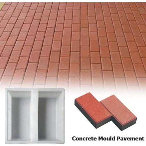 Plastic Garden Path Maker Paving Cement Mold Road Concrete Pavement Mold DIY Path Paving Cement Brick Mould Garden Decoration