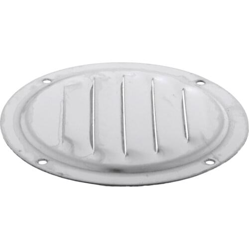 Durable 4" Stainless Steel Louvered Air Vent Cover Caravan Home Boat Parts