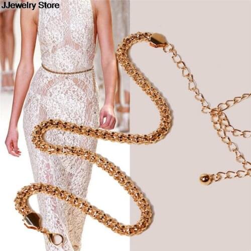 Retro Gold Belts For Women Pearl Belt Waistbands Long Tassel For Party Jewelry Dress Waist Chain Pendant Belts
