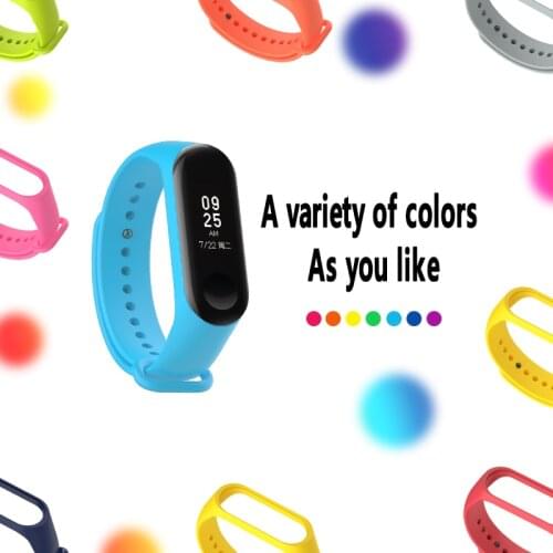 Mi Band 3 4 5 6 wrist strap for Xiaomi miband 3/4/5/6 watch mi 3 4 5 6 pulsera correa Mi band 3/4 Silicone bracelet replacement