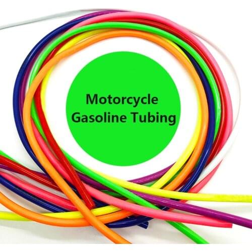 1M Motorcycle Fuel Hose Oil Tube Pipeline Rubber Line for Motocross Dirt Bike ATV Racing Off Road Oil Pipe Fuel Tank Spare Parts