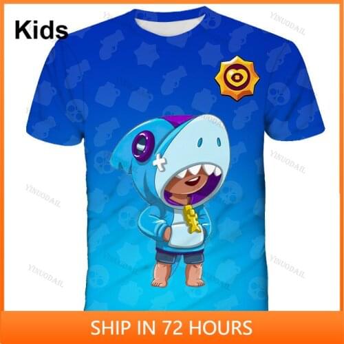 Colt Nita Max Sandy and Star,Cartoon Tops Baby Mr.P 8 To 19 Years Kids Shirt Shooter Game Leon 3D T-shirt Boys Girls Clothes