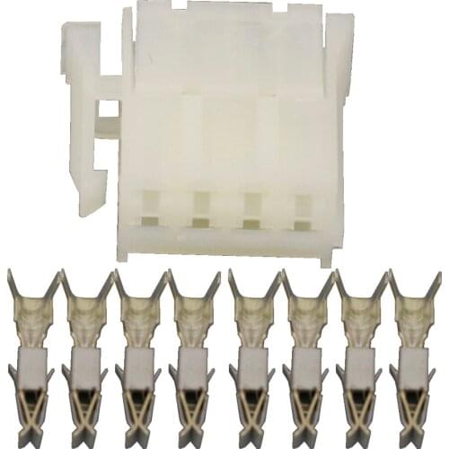 8 pin jacket 927365-1 Automotive Connectors White rectangular Automotive Connectors With Terminal DJ7083-3.5-21 8P