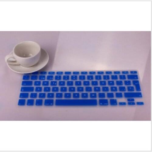 5pcs Silicone Spanish Keyboard cover For Macbook Air Pro 13 15 17 Protector for Mac book keyboard Spanish Spain EU