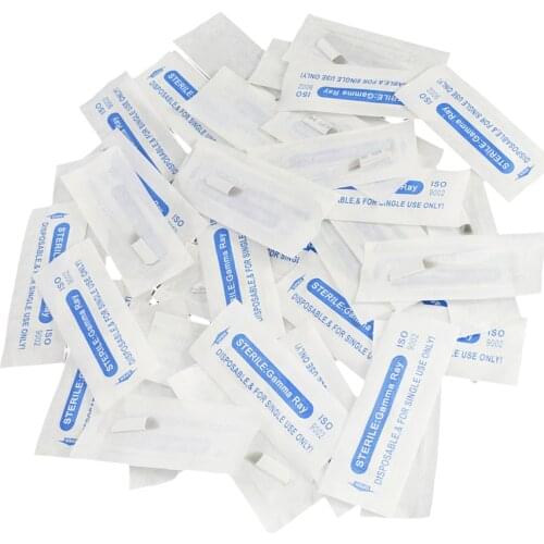 50Pc 15Pin Double Needle For Permanent Eeybrow Tattoo Manual Supplies