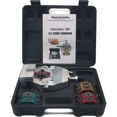 71550 Hydraulic AC Hose Crimper Crimping Tool Kit Conditioner Automotive Repair