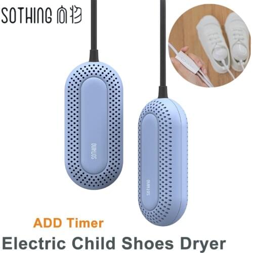 Sothing Electric Mini Shoes Dryer Heater Portable Child ver Electric Shoe Sterilizer Constant Temperature Drying Deodorization