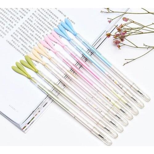 2pcs/lot Japan amiable Anime Luminous small rabbit gel pen/Good quality/School supplies/ stationery/papelaria G109
