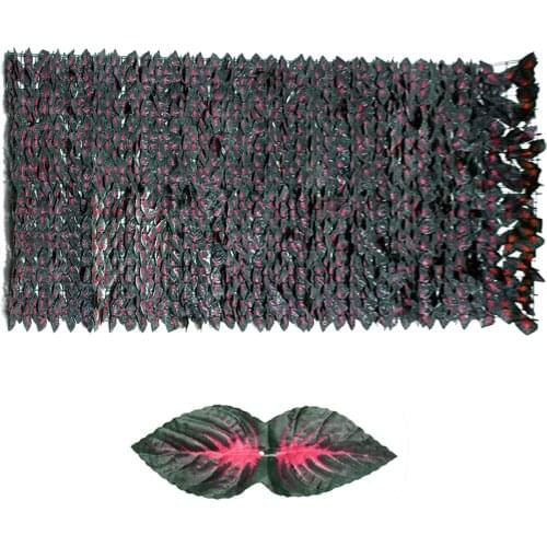 1X3m Artificial Privacy Panels Topiary Hedge Plant UV Protection Lawn Plant Screen Wall Decoration Leaf Fence For Garden 2021