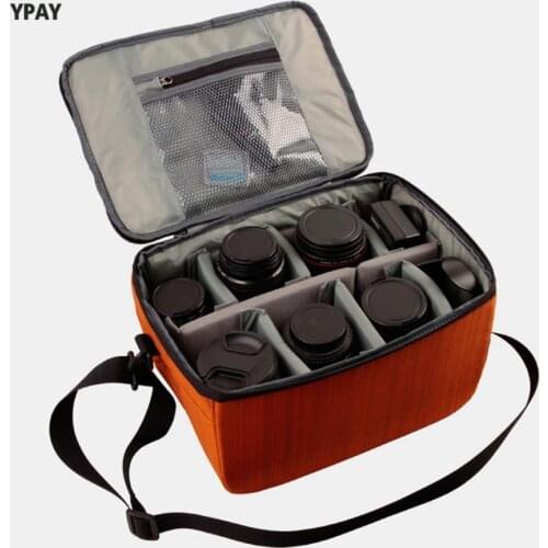 Multi-functional Camera Backpack Video Digital DSLR Bag Waterproof Outdoor Camera Photo Bag Case with Strap Insert Partition