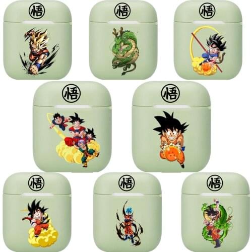 Anime Cartoon Seven-Dragon Ball Soft Silicone Cases For Apple Airpods 1/2 Protective Case Bluetooth Wireless Earphone Cover For