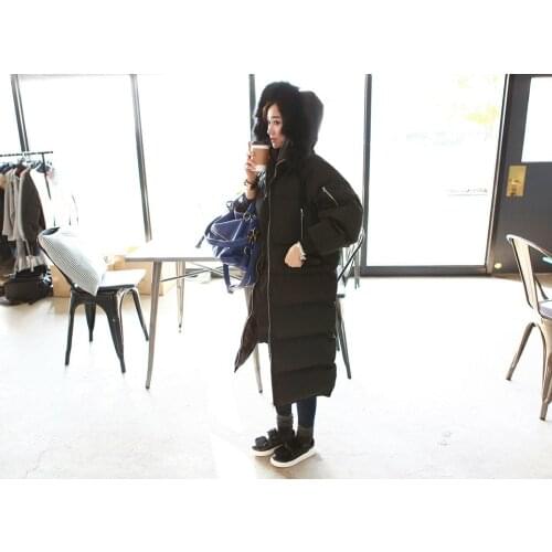 The new 2016models thick down jacket long paragraph casual style large size winter hot-selling products