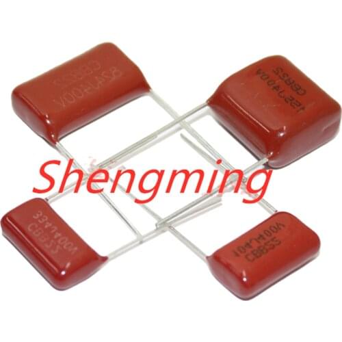 10pcs 100V200V300V400V630V 104J 224J 334J 474J 105J 103J 106J 225J 333J 473J 102J 222J 684J CBB Polypropylene film capacitor