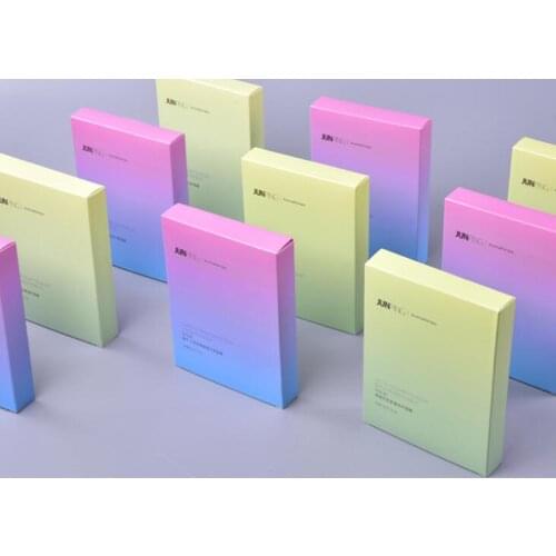 Hot sale romantic beauty cosmetic matte liquid lipstick package box ---DH12350