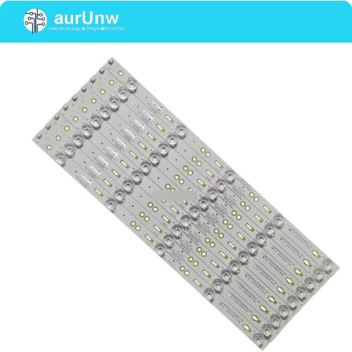 LED Backlight strip 5 Lamp For Changhong 50'' TV LB-C500U15-E6-A-ZM CHDMT50LB39 _LED3030_V0.3 50E9600 3V/LED