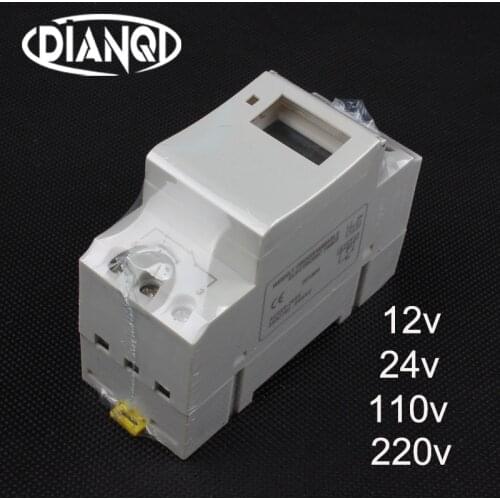 Timer switch 2018 din rail digital weekly programmable electronic microcomputer time switch 220V AC bell ring 12V 24V 110V