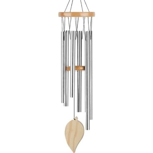 Wind Chimes for Outside, Woodstock Chimes With S Hook DIY Wood Pendant Garden Wind Chime Home Decor Wind Chimes