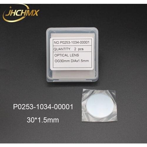 JHCHMX Precitec Protective Windows/Lens 30*1.5mm P0253-1034-00001 Quartz 1064nm 4KW For Precitec Fiber Laser Cutting Machine