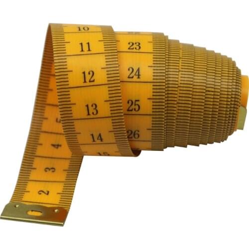 1PC Measuring Ruler Sewing Tailor Tape Measure Soft 1.5M Sewing Ruler Dressmaking Sewing Tools Random Color