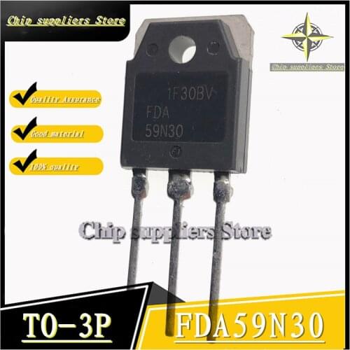 10PCS-20PCS) FDA59N30 TO-3P A59N30 TO3P 59N30 MOS FET 59A 300V New and original