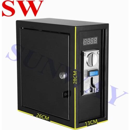Coin Operated Timer Control Box Vending Machine Coin Acceptor Timer Control Box With Comparable Coin Selector For Video Console