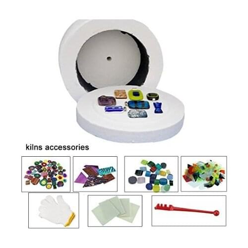 Large Microwave Kiln Kit 8pcs set Free Shipping 2020 Christmas Gift Microwave Fusking Kiln Kits